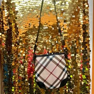 Burberry Beige and Black Crossbody Bag